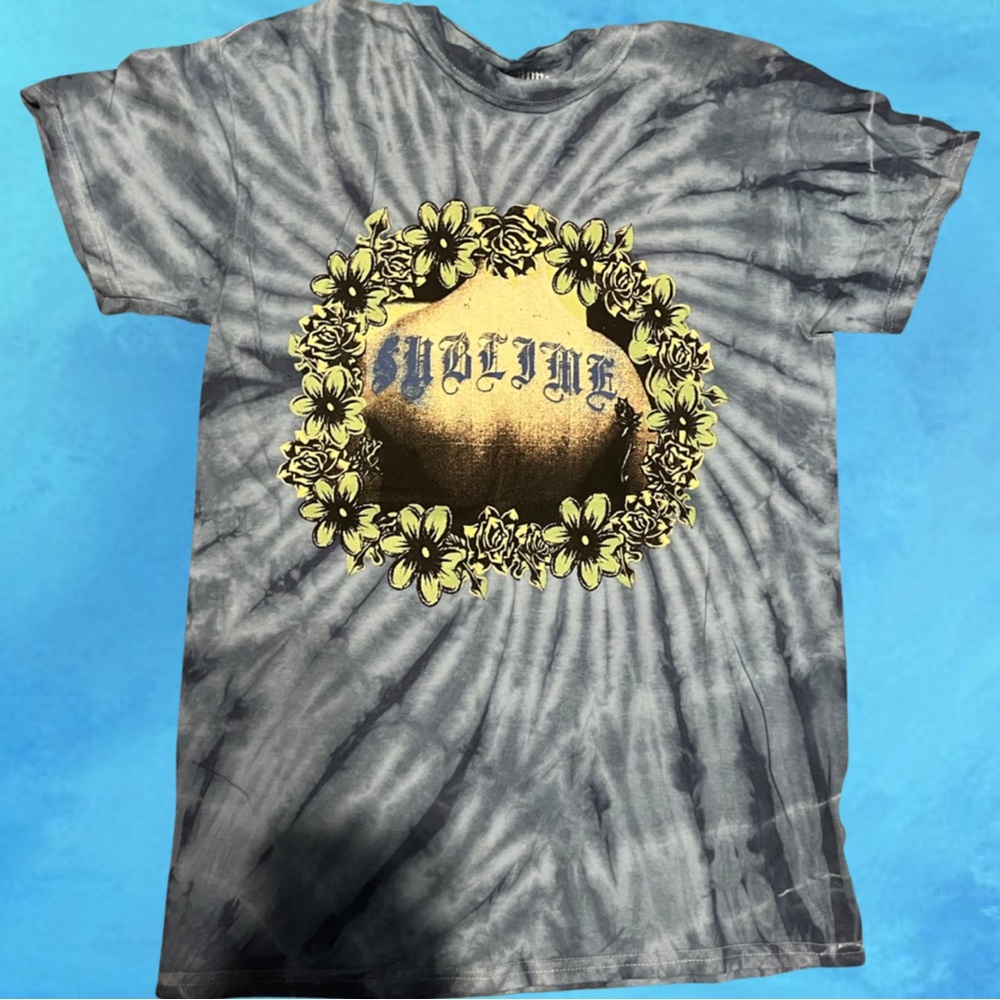 Sublime graphic tie dye tee